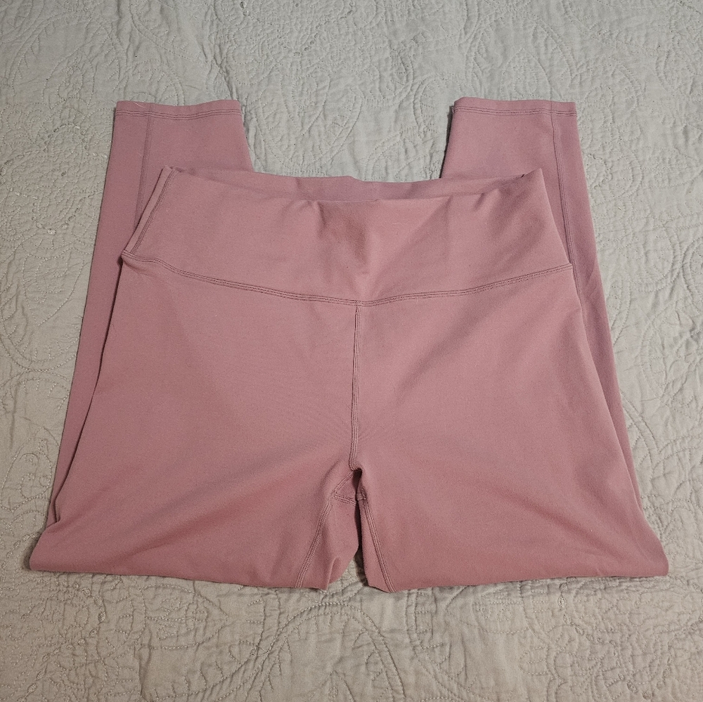 Fabletics Mauve Leggings. Size XL